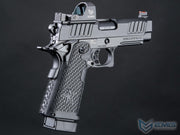 EMG Helios Staccato Licensed C2 Compact 2011 Gas Blowback Airsoft Pistol (Model: VIP Grip / CNC / CO2 / Gun Only)
