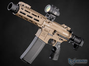 EMG Daniel Defense Licensed DDM4 PDW Airsoft AEG Rifle w/ CYMA Platinum Gearbox (Flat Dark Earth / 350 FPS / Gun Only)