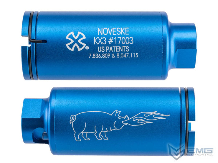 EMG Noveske Flash Hider w/ Built-In Nano Compact Rechargeable Tracer (Model: KX3)