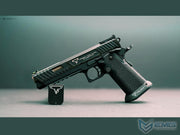 EMG TTI Licensed JW3 2011 Combat Master Full Auto Select Fire Airsoft Training Pistol w/ Custom Island Barrel