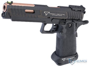 EMG TTI Licensed JW3 2011 Combat Master Full Auto Select Fire Airsoft Training Pistol w/ Custom Island Barrel