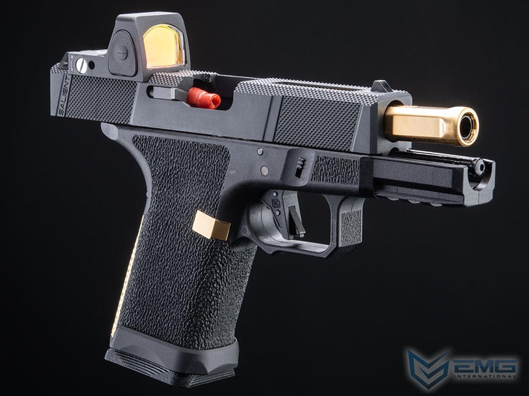 EMG SAI BLU Compact w/ EMG Tier One Utility RMR-Cut Slide GBB Airsoft Pistol
