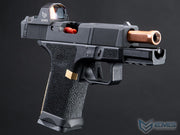 EMG SAI BLU Compact w/ EMG Tier One Utility RMR-Cut Slide GBB Airsoft Pistol