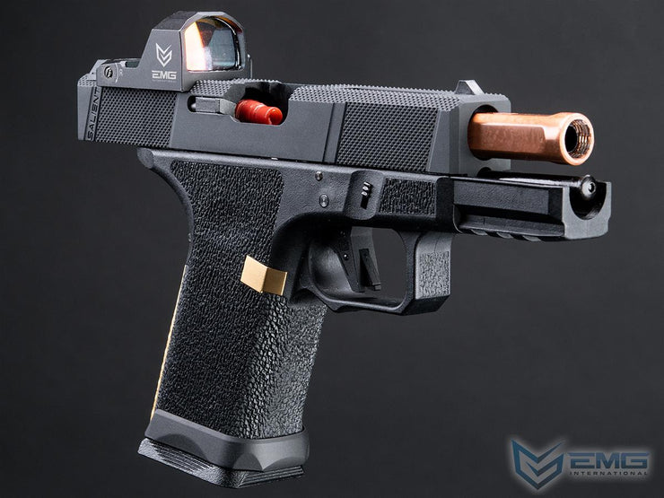 EMG SAI BLU Compact w/ EMG Tier One Utility RMR-Cut Slide GBB Airsoft Pistol