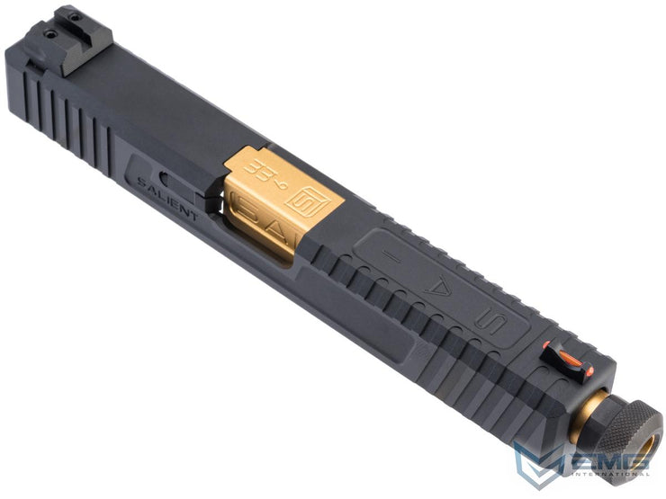 EMG / SAI Slide Kits for Elite Force GLOCK Series Gas Blowback Airsoft Pistols by G&P (Model: Tier 2 Slide / GLOCK 17 Gen.3)