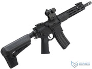 EMG X Krytac Barrett Firearms REC7 DI AR15 AEG Training Rifle (Color: Black / SBR)