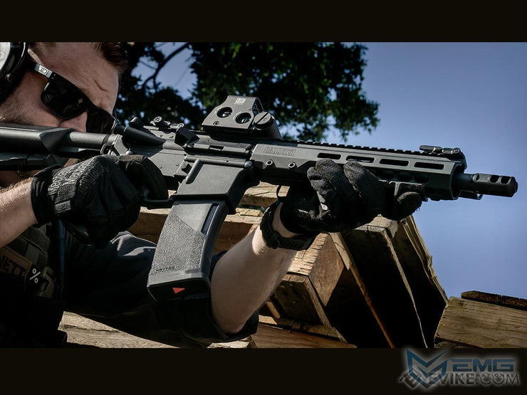 EMG X Krytac Barrett Firearms REC7 DI AR15 AEG Training Rifle (Color: Flat Dark Earth / Carbine / 350 FPS)