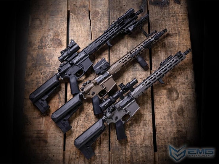 EMG X Krytac Barrett Firearms REC7 DI AR15 AEG Training Rifle (Color: Black / SBR)
