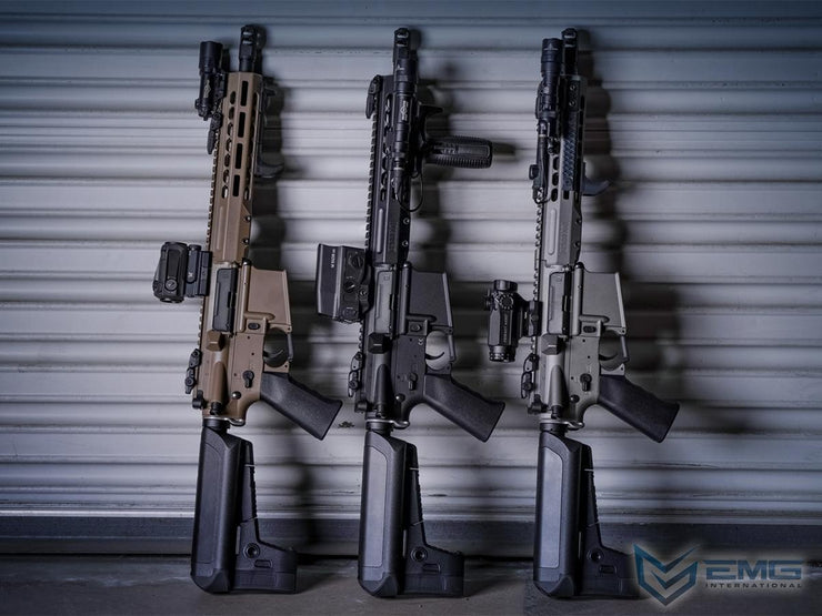 EMG X Krytac Barrett Firearms REC7 DI AR15 AEG Training Rifle (Color: Flat Dark Earth / Carbine / 350 FPS)