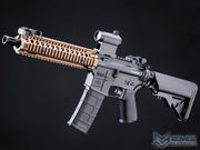 EMG Daniel Defense Licensed DDM4 Airsoft AEG Rifle w/ CYMA Platinum QBS Gearbox (Model: DDMK18 / 400 FPS / Black - DE Hand Guard / Gun Only)