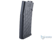 EMG Hexmag Licensed 230rd Polymer Mid-Cap Magazine for M4 / M16 Series Airsoft AEG Rifles (Single Magazine)