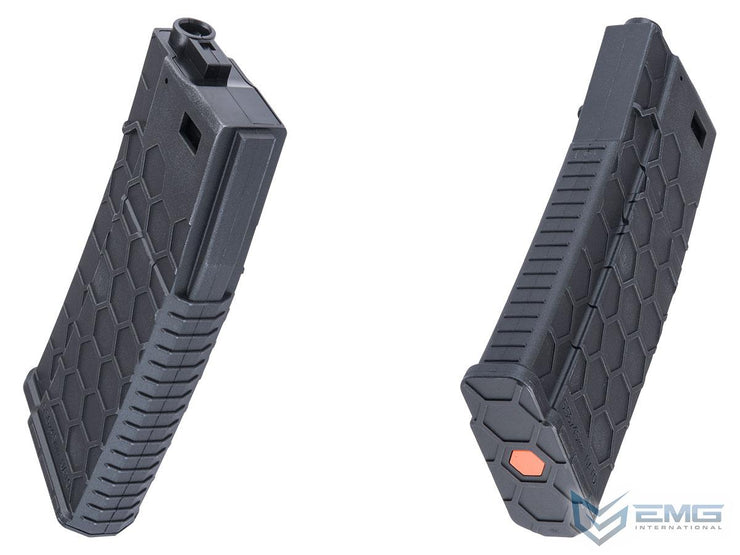 EMG Hexmag Licensed 230rd Polymer Mid-Cap Magazine for M4 / M16 Series Airsoft AEG Rifles (Single Magazine)