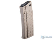 EMG Hexmag Licensed 230rd Polymer Mid-Cap Magazine for M4 / M16 Series Airsoft AEG Rifles (Single Magazine)