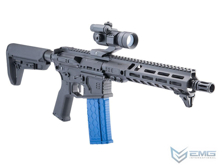 EMG Hexmag Licensed 230rd Polymer Mid-Cap Magazine for M4 / M16 Series Airsoft AEG Rifles (Single Magazine)