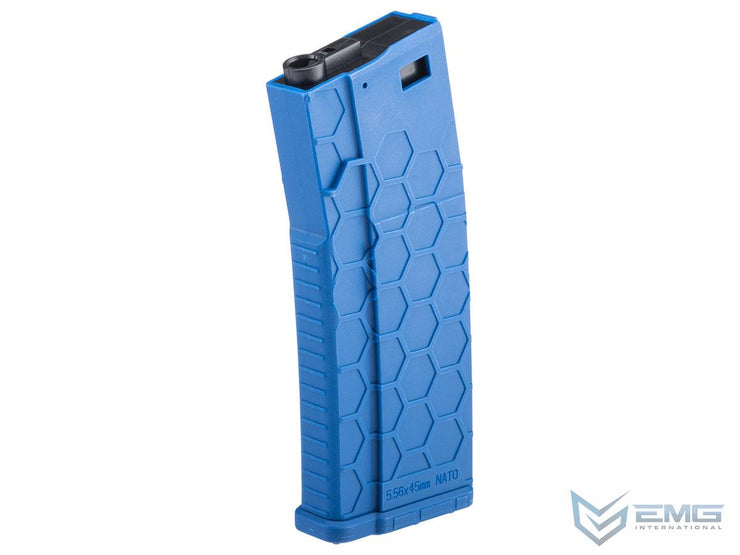 EMG Hexmag Licensed 230rd Polymer Mid-Cap Magazine for M4 / M16 Series Airsoft AEG Rifles (Single Magazine)