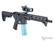 EMG Hexmag Licensed 230rd Polymer Mid-Cap Magazine for M4 / M16 Series Airsoft AEG Rifles (Single Magazine)