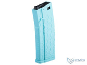 EMG Hexmag Licensed 230rd Polymer Mid-Cap Magazine for M4 / M16 Series Airsoft AEG Rifles (Single Magazine)