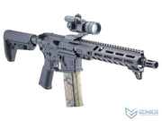 EMG Hexmag Licensed 230rd Polymer Mid-Cap Magazine for M4 / M16 Series Airsoft AEG Rifles (Single Magazine)