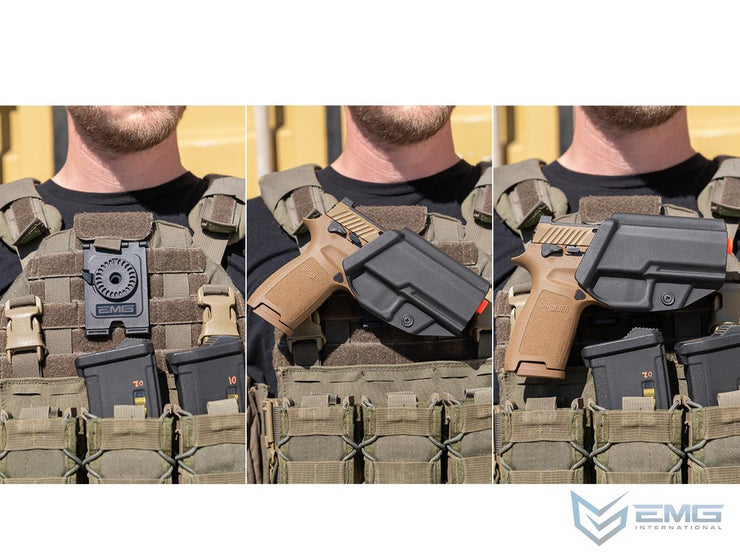 EMG .093 Kydex Holster w/ QD Mounting Interface for 2011 / Hi-Capa 5.1 Airsoft GBB Pistols (Model: Right Hand / No Mount)