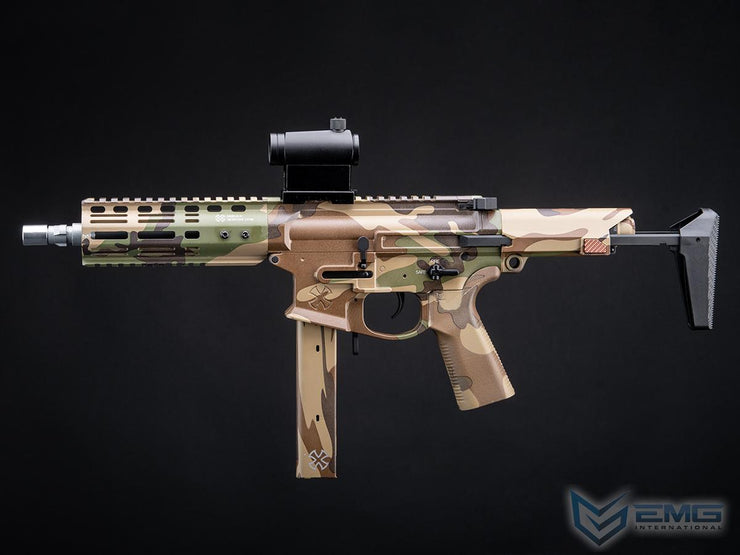 EMG Noveske Space Invader Gen4 Pistol Caliber Carbine Training Weapon (Color: Woodland Camouflage / 8.5")