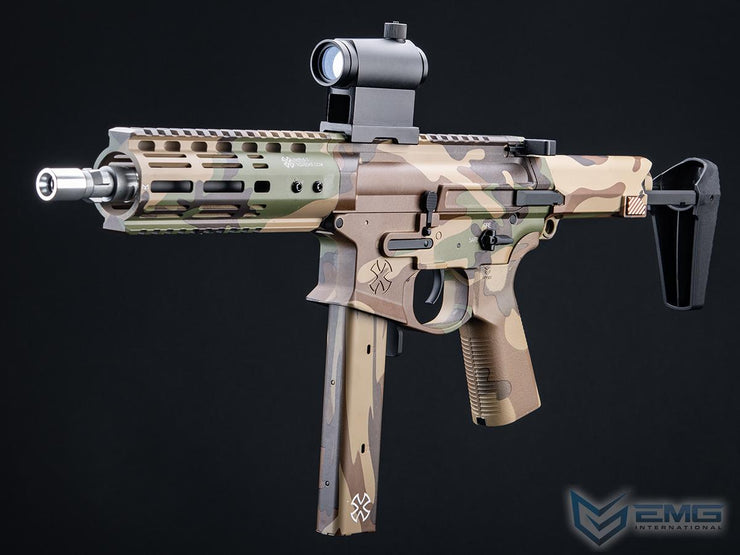 EMG Noveske Space Invader Gen4 Pistol Caliber Carbine Training Weapon (Color: Woodland Camouflage / 8.5")