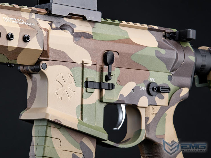 EMG Noveske Licensed Gen 4 Airsoft AEG Training Rifle w/ eSilverEdge SDU2.0 Gearbox (Model: Shorty / Woodland )