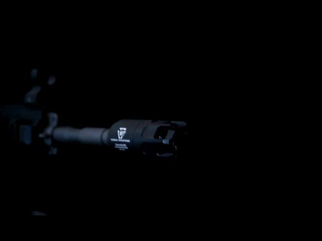 EMG Strike Industries Oppressor w/ Built-In ACETECH Blaster Rechargeable Tracer (Model: 14mm Negative / Black)