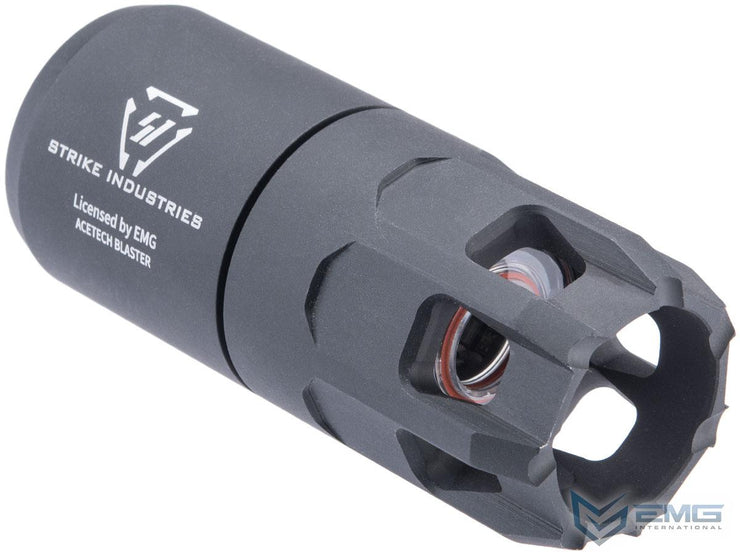EMG Strike Industries Oppressor w/ Built-In ACETECH Blaster Rechargeable Tracer (Model: 14mm Negative / Black)