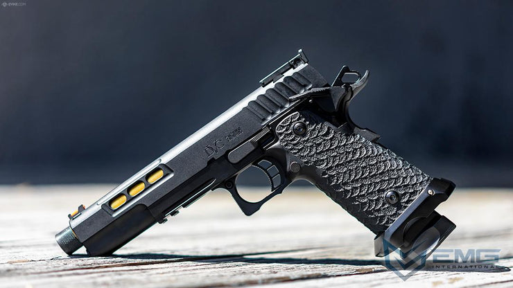 EMG / STI International DVC 3-GUN 2011 Full Auto Select Fire Airsoft Training Pistol (Model: Threaded Barrel / Green Gas / Gun Only)