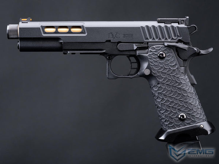 EMG / STI International DVC 3-GUN 2011 Full Auto Select Fire Airsoft Training Pistol (Model: Threaded Barrel / Green Gas / Gun Only)
