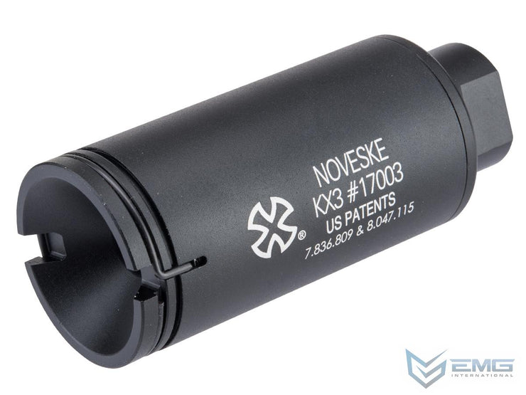 EMG Noveske Flash Hider w/ Built-In Nano Compact Rechargeable Tracer (Model: KX3)