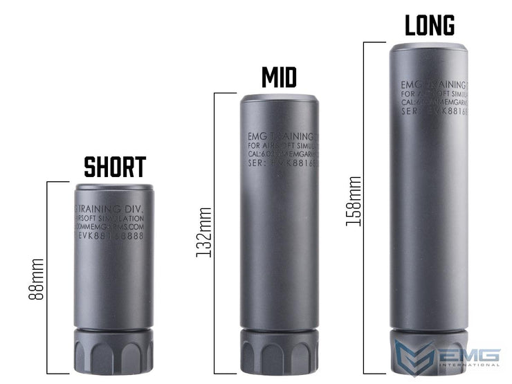 EMG Guardian Mock Suppressor Unit (Color: Black / Short)