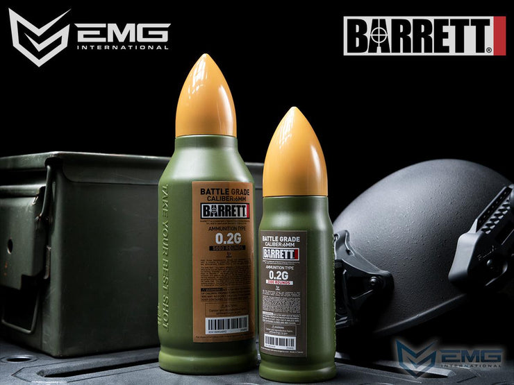 EMG Barrett Licensed Battle Grade 6mm Airsoft BBs (0.25g / 2000rd)
