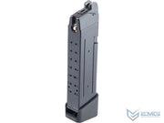 EMG TTI Licensed 23rd Magazine w/ Extended Base Plate for EMG JW2 Glock Gas Blowback Airsoft Pistols