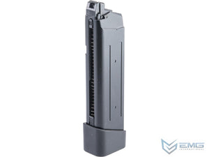 EMG TTI Licensed 23rd Magazine w/ Extended Base Plate for EMG JW2 Glock Gas Blowback Airsoft Pistols