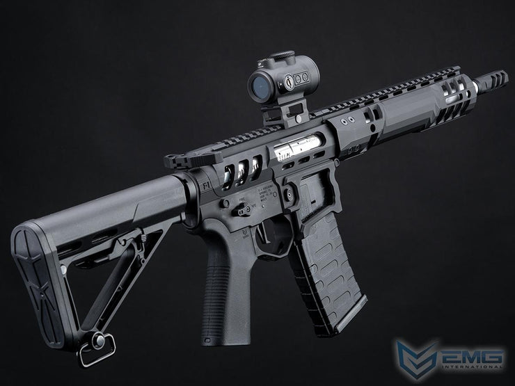 EMG F-1 Firearms UDR-15 Skeletonized AR-15 eSilverEdge Airsoft AEG Rifle w/ C7M M-LOK Handguard (SBR)