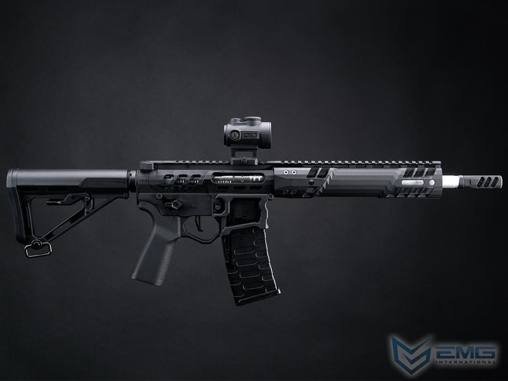 EMG F-1 Firearms UDR-15 Skeletonized AR-15 eSilverEdge Airsoft AEG Rifle w/ C7M M-LOK Handguard (SBR)