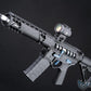 EMG F-1 Firearms UDR-15 Skeletonized AR-15 eSilverEdge Airsoft AEG Rifle w/ C7M M-LOK Handguard (SBR)