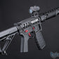 EMG F-1 Firearms UDR-15 Skeletonized AR-15 eSilverEdge Airsoft AEG Rifle w/ C7M M-LOK Handguard (SBR)