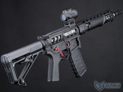 EMG F-1 Firearms UDR-15 Skeletonized AR-15 eSilverEdge Airsoft AEG Rifle w/ C7M M-LOK Handguard (SBR)