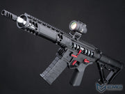 EMG F-1 Firearms UDR-15 Skeletonized AR-15 eSilverEdge Airsoft AEG Rifle w/ C7M M-LOK Handguard (SBR)