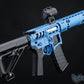 EMG F-1 Firearms UDR-15 Skeletonized AR-15 eSilverEdge Airsoft AEG Rifle w/ C7M M-LOK Handguard (SBR)