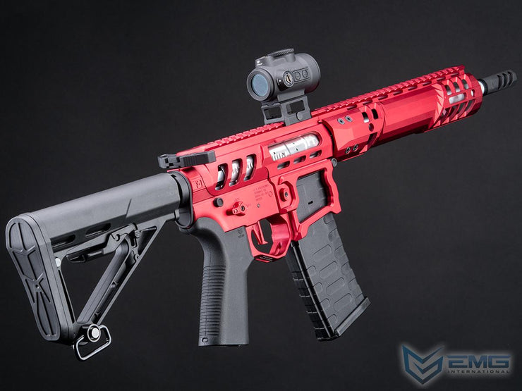 EMG F-1 Firearms UDR-15 Skeletonized AR-15 eSilverEdge Airsoft AEG Rifle w/ C7M M-LOK Handguard (SBR)