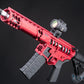 EMG F-1 Firearms UDR-15 Skeletonized AR-15 eSilverEdge Airsoft AEG Rifle w/ C7M M-LOK Handguard (SBR)