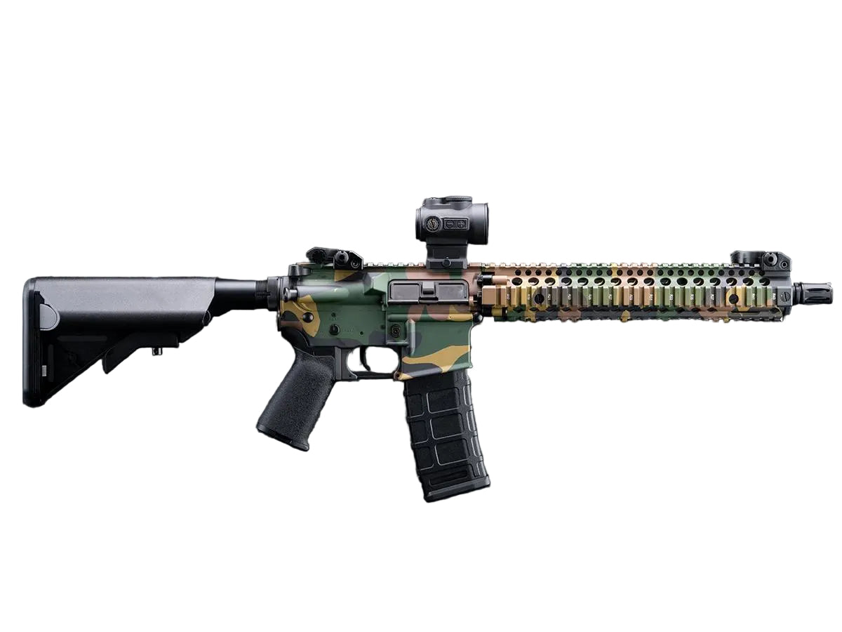 EMG Daniel Defense Licensed DDM4 Airsoft AEG Rifle w/ CYMA Platinum QBS Gearbox (DDM4A1 / 400 FPS)