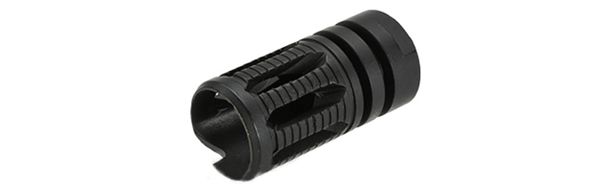 Matrix CQB-R Type Phantom Flashhider for Airsoft AEG (14mm Negative)