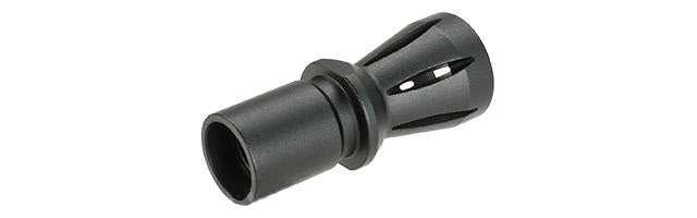 Matrix MK1 M249 SAW Type Airsoft AEG Flashhider - 14mm Negative