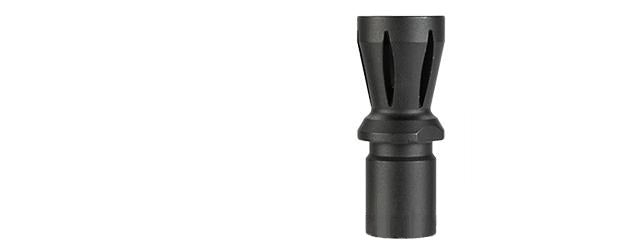 Matrix MK1 M249 SAW Type Airsoft AEG Flashhider - 14mm Negative