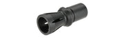 Matrix MK1 M249 SAW Type Airsoft AEG Flashhider - 14mm Negative