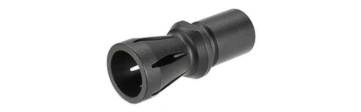 Matrix MK1 M249 SAW Type Airsoft AEG Flashhider - 14mm Negative